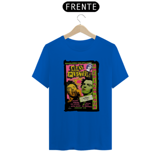 Nome do produto Camiseta Sex Pistols American Tour Dallas 1978 com seu ingresso original - ANTES DE COMPRAR VEJA TABELA DE MEDIDAS ABAIXO DO BOTÃO COMPRAR, POIS TROCA POR ERRO DE TAMANHO É DE RESPONSABILIDADE SUA E GERA CUSTO PRA VOCÊ