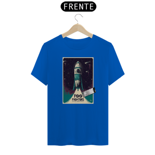 Nome do produto Camiseta Foo Fighters Show de 2018 em Nova Yorque com o ingresso na estampa - ANTES DE COMPRAR VEJA TABELA DE MEDIDAS ABAIXO DO BOTÃO COMPRAR, POIS TROCA POR ERRO DE TAMANHO É DE RESPONSABILIDADE SUA E GERA CUSTO PRA VOCÊ