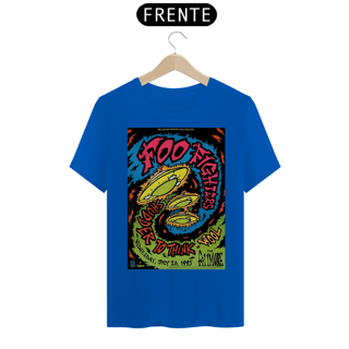 Nome do produto Camiseta primeiro show do primeiro album do Foo Fighters de 1995 - ANTES DE COMPRAR VEJA TABELA DE MEDIDAS ABAIXO DO BOTÃO COMPRAR, POIS TROCA POR ERRO DE TAMANHO É DE RESPONSABILIDADE SUA E GERA CUSTO PRA VOCÊ