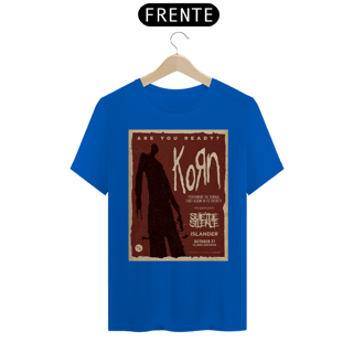 Nome do produto Camiseta Korn show de 2015 em Denver Colorado - ANTES DE COMPRAR VEJA TABELA DE MEDIDAS ABAIXO DO BOTÃO COMPRAR, POIS TROCA POR ERRO DE TAMANHO É DE RESPONSABILIDADE SUA E GERA CUSTO PRA VOCÊ