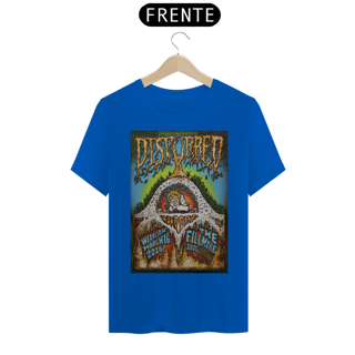 Nome do produto Camiseta Disturbed Show em São Francisco 2016 - ANTES DE COMPRAR VEJA TABELA DE MEDIDAS ABAIXO DO BOTÃO COMPRAR, POIS TROCA POR ERRO DE TAMANHO É DE RESPONSABILIDADE SUA E GERA CUSTO PRA VOCÊ