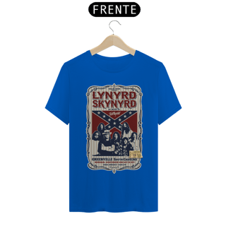 Nome do produto Camiseta Lynyrd Skynyrd Show na Carolina do Sul em 1977 com seu ingresso original - ANTES DE COMPRAR VEJA TABELA DE MEDIDAS ABAIXO DO BOTÃO COMPRAR, POIS TROCA POR ERRO DE TAMANHO É DE RESPONSABILIDADE SUA E GERA CUSTO PRA VOCÊ