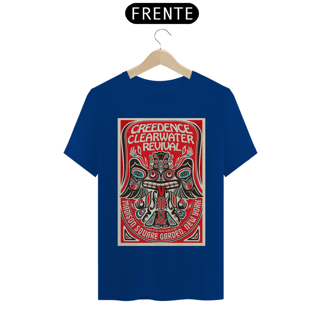 Nome do produto Camiseta Creedence Clearwater Revival show 1970 no Madison Square Garden - ANTES DE COMPRAR VEJA TABELA DE MEDIDAS ABAIXO DO BOTÃO COMPRAR, POIS TROCA POR ERRO DE TAMANHO É DE RESPONSABILIDADE SUA E GERA CUSTO PRA VOCÊ