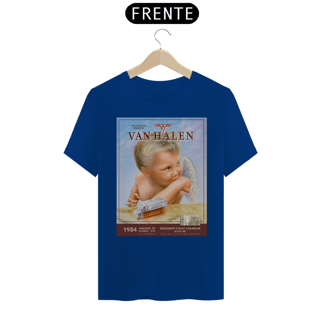 Nome do produto Camiseta Van Halen show de 1984 no Mississippi+ ingresso original  - NOSSAS CAMISETAS SÃO MAIS AJUSTADAS AO CORPO - ANTES DE FINALIZAR, VEJA TABELA DE MEDIDAS ABAIXO DO BOTÃO COMPRAR OU COMPRE UM TAMANHO MAIOR.