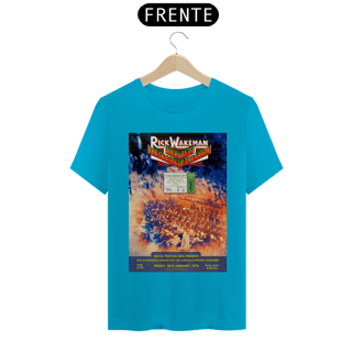 Nome do produto Camiseta Rick Wakeman Show em Londres 1974 com ingresso original - ANTES DE COMPRAR VEJA TABELA DE MEDIDAS ABAIXO DO BOTÃO COMPRAR, POIS TROCA POR ERRO DE TAMANHO É DE RESPONSABILIDADE SUA E GERA CUSTO PRA VOCÊ