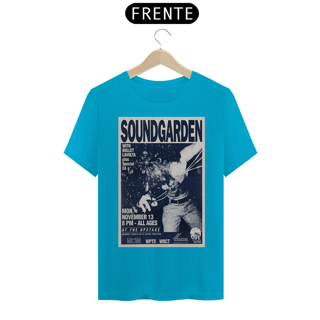 Nome do produto Camiseta Soundgarden show de1989 em Pittsburgh- ANTES DE COMPRAR VEJA TABELA DE MEDIDAS ABAIXO DO BOTÃO COMPRAR, POIS TROCA POR ERRO DE TAMANHO É DE RESPONSABILIDADE SUA E GERA CUSTO PRA VOCÊ