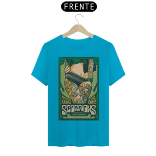 Nome do produto Camiseta Scorpions Show de 2016 no Chile- NOSSAS CAMISETAS SÃO MAIS AJUSTADAS AO CORPO - ANTES DE FINALIZAR, VEJA TABELA DE MEDIDAS ABAIXO DO BOTÃO COMPRAR OU COMPRE UM TAMANHO MAIOR.