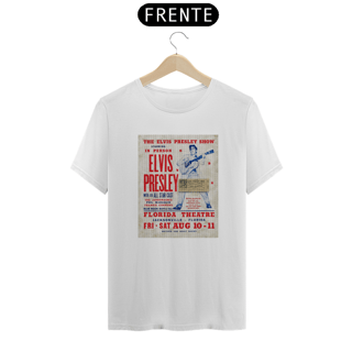 Nome do produto Camiseta Elvis Presley - Jacksonville 1956 - ANTES DE COMPRAR VEJA TABELA DE MEDIDAS ABAIXO DO BOTÃO COMPRAR, POIS TROCA POR ERRO DE TAMANHO É DE RESPONSABILIDADE SUA E GERA CUSTO PRA VOCÊ