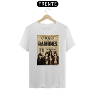 Nome do produto Camiseta Ramones Show em NY de 1975 - ANTES DE COMPRAR VEJA TABELA DE MEDIDAS ABAIXO DO BOTÃO COMPRAR, POIS TROCA POR ERRO DE TAMANHO É DE RESPONSABILIDADE SUA E GERA CUSTO PRA VOCÊ
