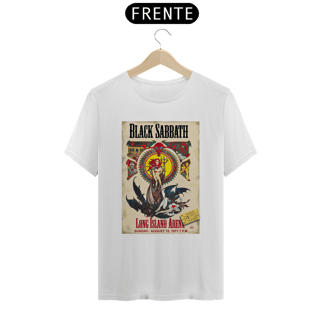 Nome do produto Camiseta Black Sabbath Show NY 1971 com ingresso original - ANTES DE COMPRAR VEJA TABELA DE MEDIDAS ABAIXO DO BOTÃO COMPRAR, POIS TROCA POR ERRO DE TAMANHO É DE RESPONSABILIDADE SUA E GERA CUSTO PRA VOCÊ