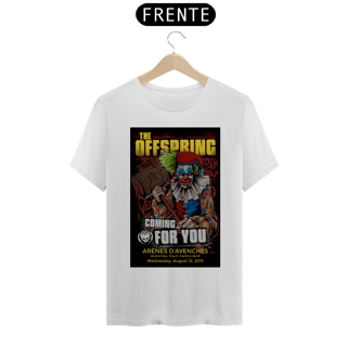 Nome do produto Camiseta Offspring show na Suiça em 2018 - ANTES DE COMPRAR VEJA TABELA DE MEDIDAS ABAIXO DO BOTÃO COMPRAR, POIS TROCA POR ERRO DE TAMANHO É DE RESPONSABILIDADE SUA E GERA CUSTO PRA VOCÊ