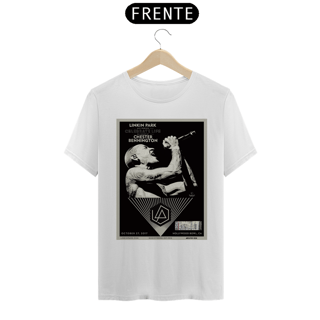 Nome do produto Camiseta Linkin Park Show de2017 pela vida em homenagem ao Chester com seu ingresso original - ANTES DE COMPRAR VEJA TABELA DE MEDIDAS ABAIXO DO BOTÃO COMPRAR, POIS TROCA POR ERRO DE TAMANHO É DE RESPONSABILIDADE SUA E GERA CUSTO PRA VOCÊ