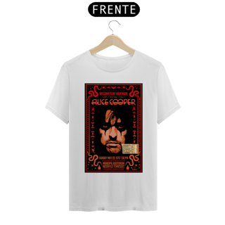 Nome do produto Camiseta Alice Cooper show de 1975 em Nashville com o ingresso original - ANTES DE COMPRAR VEJA TABELA DE MEDIDAS ABAIXO DO BOTÃO COMPRAR, POIS TROCA POR ERRO DE TAMANHO É DE RESPONSABILIDADE SUA E GERA CUSTO PRA VOCÊ