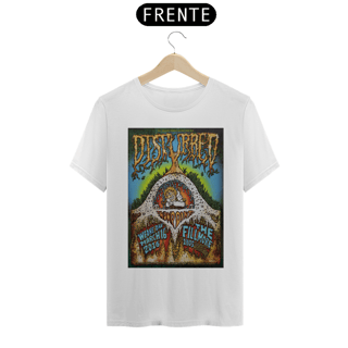 Nome do produto Camiseta Disturbed Show em São Francisco 2016 - ANTES DE COMPRAR VEJA TABELA DE MEDIDAS ABAIXO DO BOTÃO COMPRAR, POIS TROCA POR ERRO DE TAMANHO É DE RESPONSABILIDADE SUA E GERA CUSTO PRA VOCÊ