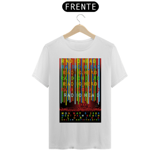 Nome do produto Camiseta Radiohead show em Palm Beach Florida em 2008 - ANTES DE COMPRAR VEJA TABELA DE MEDIDAS ABAIXO DO BOTÃO COMPRAR, POIS TROCA POR ERRO DE TAMANHO É DE RESPONSABILIDADE SUA E GERA CUSTO PRA VOCÊ