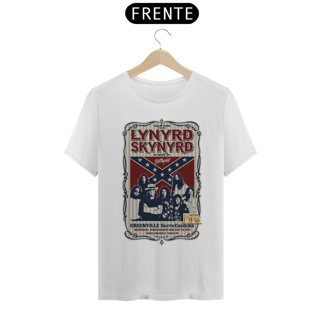 Nome do produto Camiseta Lynyrd Skynyrd Show na Carolina do Sul em 1977 com seu ingresso original - ANTES DE COMPRAR VEJA TABELA DE MEDIDAS ABAIXO DO BOTÃO COMPRAR, POIS TROCA POR ERRO DE TAMANHO É DE RESPONSABILIDADE SUA E GERA CUSTO PRA VOCÊ