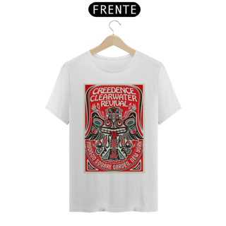 Nome do produto Camiseta Creedence Clearwater Revival show 1970 no Madison Square Garden - ANTES DE COMPRAR VEJA TABELA DE MEDIDAS ABAIXO DO BOTÃO COMPRAR, POIS TROCA POR ERRO DE TAMANHO É DE RESPONSABILIDADE SUA E GERA CUSTO PRA VOCÊ