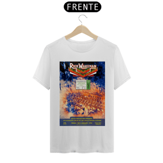 Nome do produto Camiseta Rick Wakeman Show em Londres 1974 com ingresso original - ANTES DE COMPRAR VEJA TABELA DE MEDIDAS ABAIXO DO BOTÃO COMPRAR, POIS TROCA POR ERRO DE TAMANHO É DE RESPONSABILIDADE SUA E GERA CUSTO PRA VOCÊ
