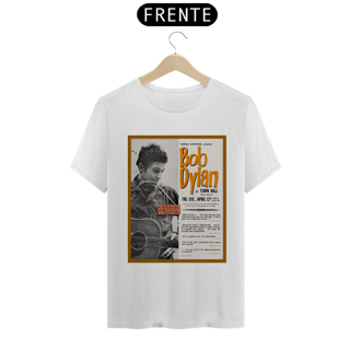 Nome do produto Camiseta BOB DYLAN 'Town Hall' Nova Iorque 1963 Primeiro Grande Cartaz do Concerto com ingresso original - ANTES DE COMPRAR VEJA TABELA DE MEDIDAS ABAIXO DO BOTÃO COMPRAR, POIS TROCA POR ERRO DE TAMANHO É DE RESPONSABILIDADE SUA E GERA CUSTO PRA VOCÊ