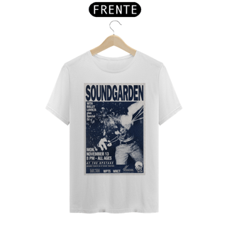 Nome do produto Camiseta Soundgarden show de1989 em Pittsburgh- ANTES DE COMPRAR VEJA TABELA DE MEDIDAS ABAIXO DO BOTÃO COMPRAR, POIS TROCA POR ERRO DE TAMANHO É DE RESPONSABILIDADE SUA E GERA CUSTO PRA VOCÊ