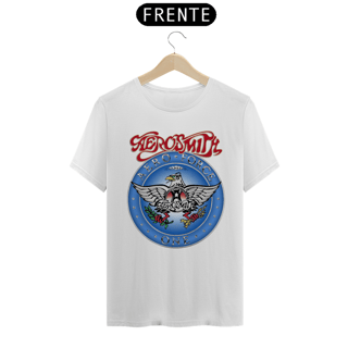 Nome do produto Camiseta Clássica raridade do Aerosmith Aero Force One - ANTES DE COMPRAR VEJA TABELA DE MEDIDAS ABAIXO DO BOTÃO COMPRAR, POIS TROCA POR ERRO DE TAMANHO É DE RESPONSABILIDADE SUA E GERA CUSTO PRA VOCÊ