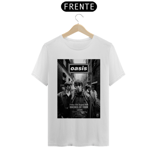 Nome do produto Camiseta Oasis de 1994 Show em Londres - ANTES DE COMPRAR VEJA TABELA DE MEDIDAS ABAIXO DO BOTÃO COMPRAR, POIS TROCA POR ERRO DE TAMANHO É DE RESPONSABILIDADE SUA E GERA CUSTO PRA VOCÊ