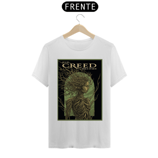 Nome do produto Camiseta Creed Tour de 2024 - NOSSAS CAMISETAS SÃO MAIS AJUSTADAS AO CORPO - ANTES DE FINALIZAR, VEJA TABELA DE MEDIDAS ABAIXO DO BOTÃO COMPRAR OU COMPRE UM TAMANHO MAIOR.