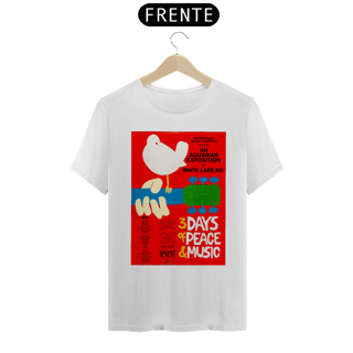 Nome do produto Camiseta Poster Original Festival Woodstock de 1969 - - NOSSAS CAMISETAS SÃO MAIS AJUSTADAS AO CORPO - ANTES DE FINALIZAR, VEJA TABELA DE MEDIDAS ABAIXO DO BOTÃO COMPRAR OU COMPRE UM TAMANHO MAIOR.