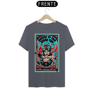 Nome do produto Camiseta Queens Of the Stone Age, show na Escocia em 2013 - ANTES DE COMPRAR VEJA TABELA DE MEDIDAS ABAIXO DO BOTÃO COMPRAR, POIS TROCA POR ERRO DE TAMANHO É DE RESPONSABILIDADE SUA E GERA CUSTO PRA VOCÊ