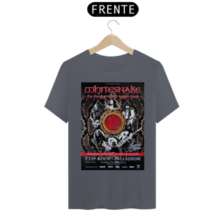 Nome do produto Camiseta Whitesnake Show na Alemanha em 2019 - NOSSAS CAMISETAS SÃO MAIS AJUSTADAS AO CORPO - ANTES DE FINALIZAR, VEJA TABELA DE MEDIDAS ABAIXO DO BOTÃO COMPRAR OU COMPRE UM TAMANHO MAIOR.