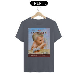 Nome do produto Camiseta Van Halen show de 1984 no Mississippi+ ingresso original  - NOSSAS CAMISETAS SÃO MAIS AJUSTADAS AO CORPO - ANTES DE FINALIZAR, VEJA TABELA DE MEDIDAS ABAIXO DO BOTÃO COMPRAR OU COMPRE UM TAMANHO MAIOR.