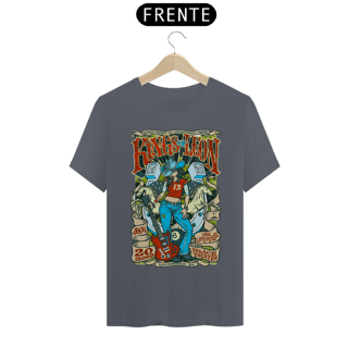 Nome do produto Camiseta Kings of Leon de 2009 show em Louisville- NOSSAS CAMISETAS SÃO MAIS AJUSTADAS AO CORPO - ANTES DE FINALIZAR, VEJA TABELA DE MEDIDAS ABAIXO DO BOTÃO COMPRAR OU COMPRE UM TAMANHO MAIOR.