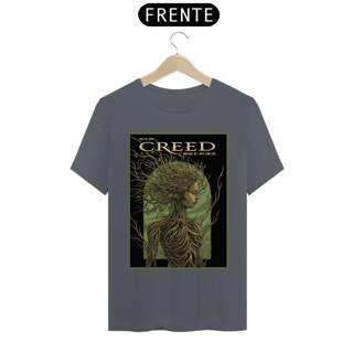 Nome do produto Camiseta Creed Tour de 2024 - NOSSAS CAMISETAS SÃO MAIS AJUSTADAS AO CORPO - ANTES DE FINALIZAR, VEJA TABELA DE MEDIDAS ABAIXO DO BOTÃO COMPRAR OU COMPRE UM TAMANHO MAIOR.
