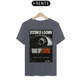 Nome do produto Camiseta System Of A Down Allianz Parque - NOSSAS CAMISETAS SÃO MAIS AJUSTADAS AO CORPO - ANTES DE FINALIZAR, VEJA TABELA DE MEDIDAS ABAIXO DO BOTÃO COMPRAR OU COMPRE UM TAMANHO MAIOR.