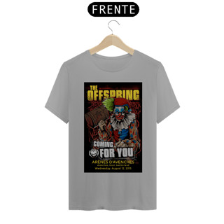 Nome do produto Camiseta Offspring show na Suiça em 2018 - ANTES DE COMPRAR VEJA TABELA DE MEDIDAS ABAIXO DO BOTÃO COMPRAR, POIS TROCA POR ERRO DE TAMANHO É DE RESPONSABILIDADE SUA E GERA CUSTO PRA VOCÊ