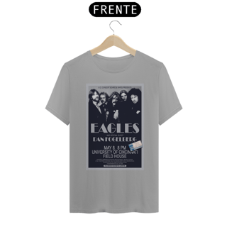 Nome do produto Camiseta Eagles Show de 1975 em Cincinnati com ingresso original - ANTES DE COMPRAR VEJA TABELA DE MEDIDAS ABAIXO DO BOTÃO COMPRAR, POIS TROCA POR ERRO DE TAMANHO É DE RESPONSABILIDADE SUA E GERA CUSTO PRA VOCÊ