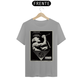Nome do produto Camiseta Linkin Park Show de2017 pela vida em homenagem ao Chester com seu ingresso original - ANTES DE COMPRAR VEJA TABELA DE MEDIDAS ABAIXO DO BOTÃO COMPRAR, POIS TROCA POR ERRO DE TAMANHO É DE RESPONSABILIDADE SUA E GERA CUSTO PRA VOCÊ