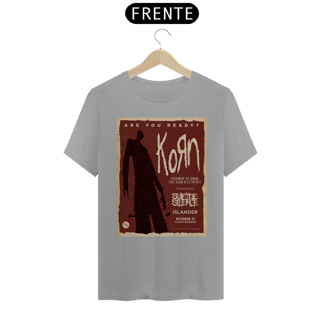 Nome do produto Camiseta Korn show de 2015 em Denver Colorado - ANTES DE COMPRAR VEJA TABELA DE MEDIDAS ABAIXO DO BOTÃO COMPRAR, POIS TROCA POR ERRO DE TAMANHO É DE RESPONSABILIDADE SUA E GERA CUSTO PRA VOCÊ