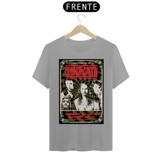 Nome do produto Camiseta Soundgarden Turnê de 1992 - ANTES DE COMPRAR VEJA TABELA DE MEDIDAS ABAIXO DO BOTÃO COMPRAR, POIS TROCA POR ERRO DE TAMANHO É DE RESPONSABILIDADE SUA E GERA CUSTO PRA VOCÊ