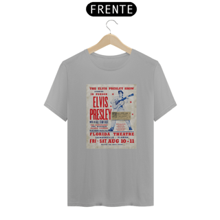 Nome do produto Camiseta Elvis Presley - Jacksonville 1956 - ANTES DE COMPRAR VEJA TABELA DE MEDIDAS ABAIXO DO BOTÃO COMPRAR, POIS TROCA POR ERRO DE TAMANHO É DE RESPONSABILIDADE SUA E GERA CUSTO PRA VOCÊ