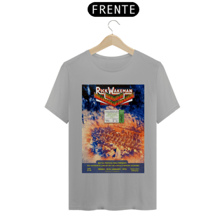 Nome do produto Camiseta Rick Wakeman Show em Londres 1974 com ingresso original - ANTES DE COMPRAR VEJA TABELA DE MEDIDAS ABAIXO DO BOTÃO COMPRAR, POIS TROCA POR ERRO DE TAMANHO É DE RESPONSABILIDADE SUA E GERA CUSTO PRA VOCÊ
