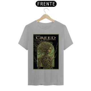 Nome do produto Camiseta Creed Tour de 2024 - NOSSAS CAMISETAS SÃO MAIS AJUSTADAS AO CORPO - ANTES DE FINALIZAR, VEJA TABELA DE MEDIDAS ABAIXO DO BOTÃO COMPRAR OU COMPRE UM TAMANHO MAIOR.