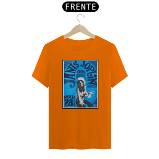 Nome do produto Camiseta raridade Janis Joplin Show de 1969 - ANTES DE COMPRAR VEJA TABELA DE MEDIDAS ABAIXO DO BOTÃO COMPRAR, POIS TROCA POR ERRO DE TAMANHO É DE RESPONSABILIDADE SUA E GERA CUSTO PRA VOCÊ
