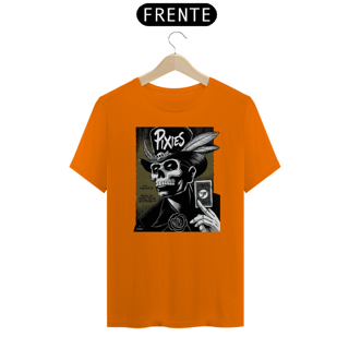 Nome do produto Camiseta Pixies Show em New Orleans 2017 - ANTES DE COMPRAR VEJA TABELA DE MEDIDAS ABAIXO DO BOTÃO COMPRAR, POIS TROCA POR ERRO DE TAMANHO É DE RESPONSABILIDADE SUA E GERA CUSTO PRA VOCÊ