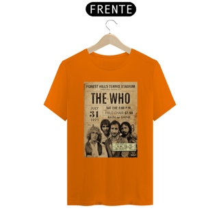 Nome do produto Camiseta The Who 1971 Nova Yorque com o ingresso original - ANTES DE COMPRAR VEJA TABELA DE MEDIDAS ABAIXO DO BOTÃO COMPRAR, POIS TROCA POR ERRO DE TAMANHO É DE RESPONSABILIDADE SUA E GERA CUSTO PRA VOCÊ
