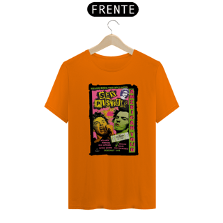 Nome do produto Camiseta Sex Pistols American Tour Dallas 1978 com seu ingresso original - ANTES DE COMPRAR VEJA TABELA DE MEDIDAS ABAIXO DO BOTÃO COMPRAR, POIS TROCA POR ERRO DE TAMANHO É DE RESPONSABILIDADE SUA E GERA CUSTO PRA VOCÊ