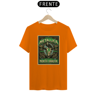Nome do produto Camiseta Metallica Concerto em North Dakota 2018 - ANTES DE COMPRAR VEJA TABELA DE MEDIDAS ABAIXO DO BOTÃO COMPRAR, POIS TROCA POR ERRO DE TAMANHO É DE RESPONSABILIDADE SUA E GERA CUSTO PRA VOCÊ