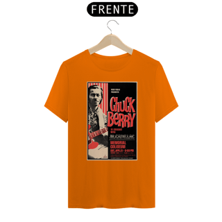 Nome do produto Camiseta Chuck Berry Show em Portland 1973 - ANTES DE COMPRAR VEJA TABELA DE MEDIDAS ABAIXO DO BOTÃO COMPRAR, POIS TROCA POR ERRO DE TAMANHO É DE RESPONSABILIDADE SUA E GERA CUSTO PRA VOCÊ