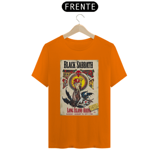 Nome do produto Camiseta Black Sabbath Show NY 1971 com ingresso original - ANTES DE COMPRAR VEJA TABELA DE MEDIDAS ABAIXO DO BOTÃO COMPRAR, POIS TROCA POR ERRO DE TAMANHO É DE RESPONSABILIDADE SUA E GERA CUSTO PRA VOCÊ