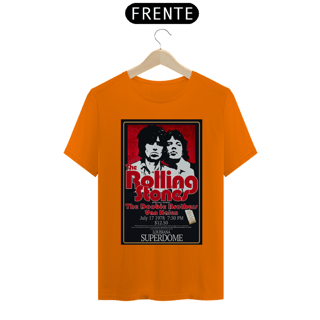 Nome do produto Camiseta Rolling Stones Show de1978 em New Oleans com seu ticket original - ANTES DE COMPRAR VEJA TABELA DE MEDIDAS ABAIXO DO BOTÃO COMPRAR, POIS TROCA POR ERRO DE TAMANHO É DE RESPONSABILIDADE SUA E GERA CUSTO PRA VOCÊ